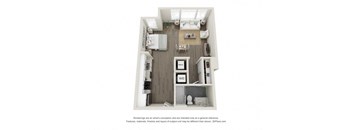 S4 Floor Plan at The Harrison, Asheville, NC, 28801