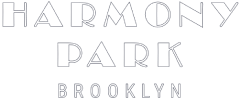 A logo for Harmony Park in Brooklyn.