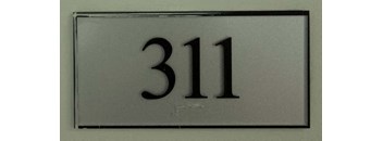 a street sign with the number 31011 on it