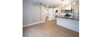 BOGG 204 kitchen and living room