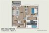 1 Bedroom 1 Bath (A1)
