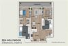 2 Bedroom 2 Bath (B6)
