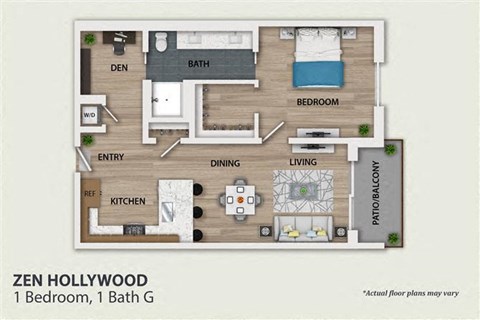 3 bedroom floor plan  the residences at
