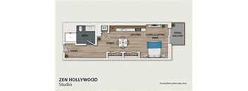 floor plan studio apartments the residences at