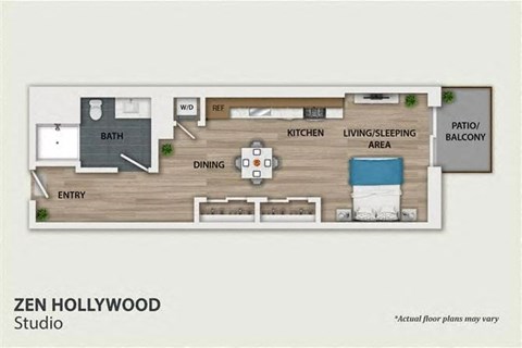 floor plan studio apartments the residences at