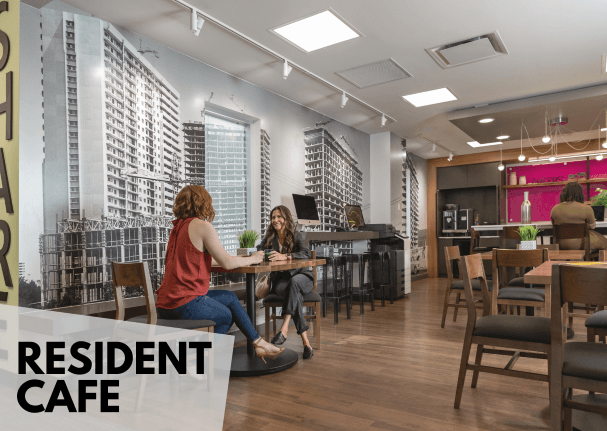 apartment with amenities