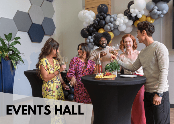 Community hall in an apartment