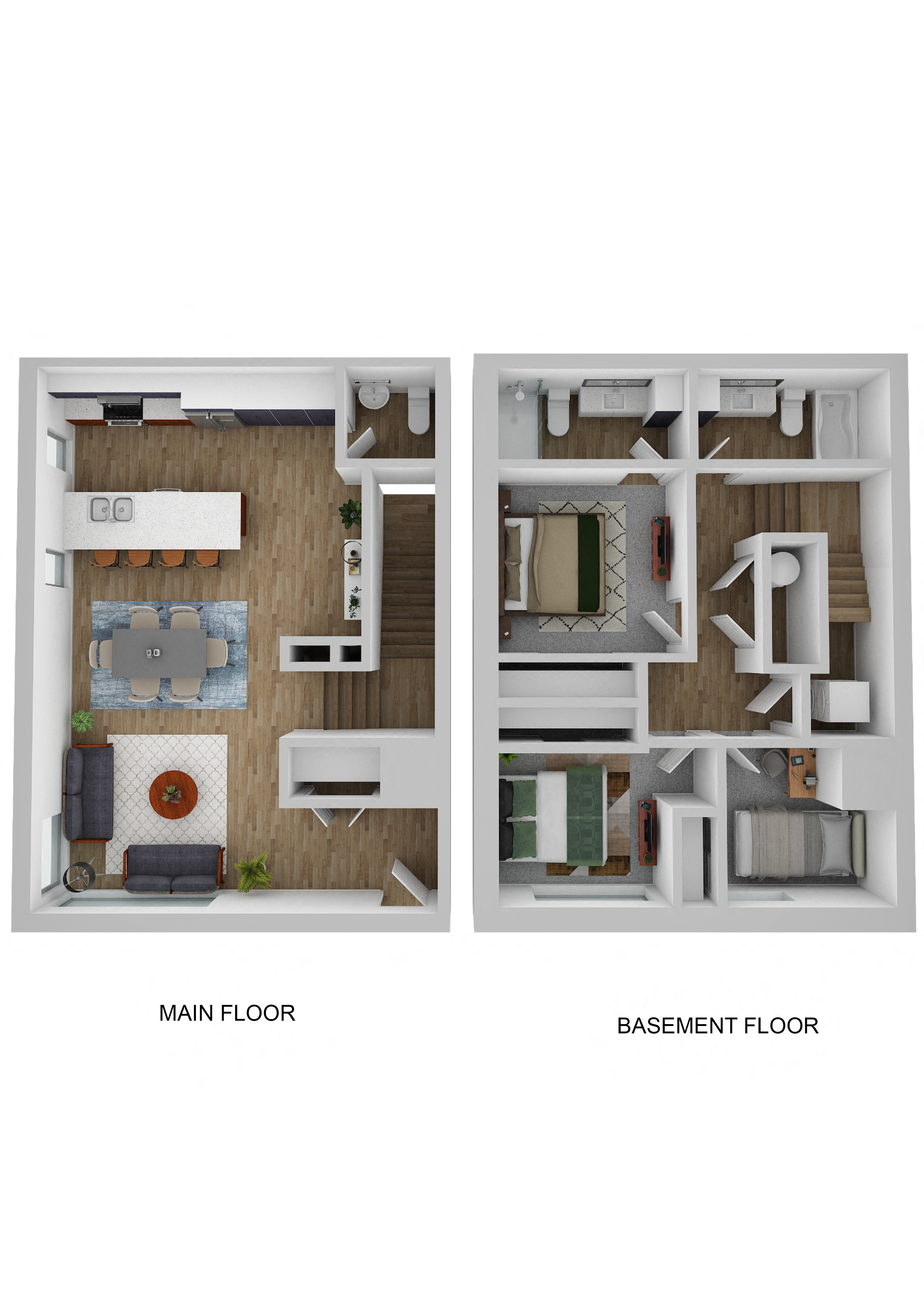3 bedroom apartments
