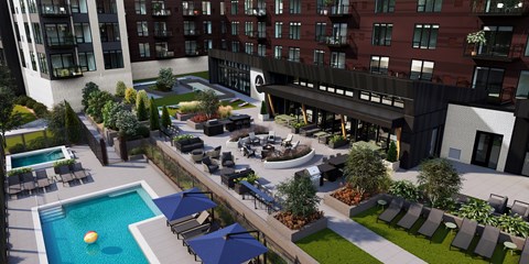 resort-style patio