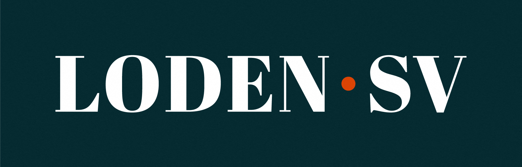 The image features the text "LODEN SV" in large, bold letters.
