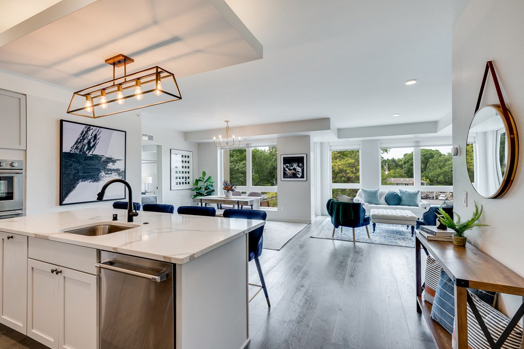 Kitchen and Living space