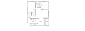 St. Lawrence Village in St. Catharines 2 bedroom floor plan