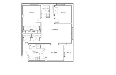 St. Lawrence Village in St. Catharines 2 bedroom floor plan