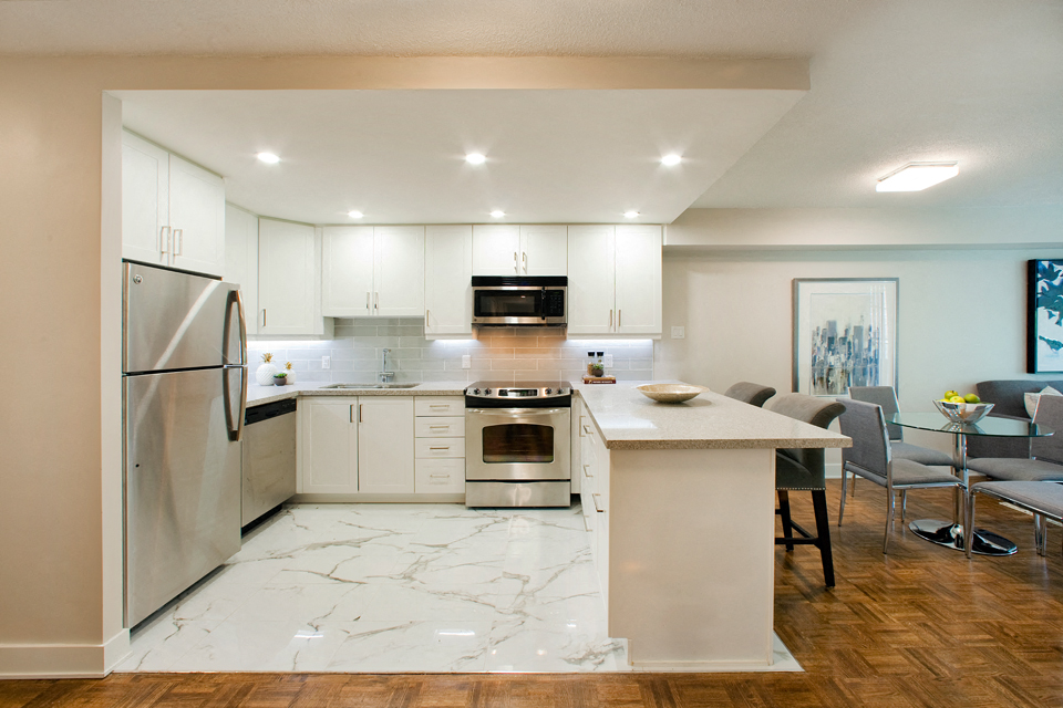Brookbanks Large, classy style kitchen areas with kitchen holes in Toronto, ON