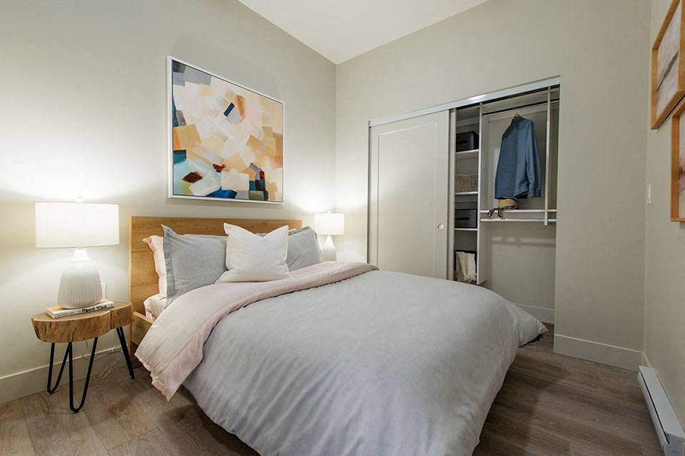 Inlet Glen Apartments in Port Moody, BC second bedroom with closet