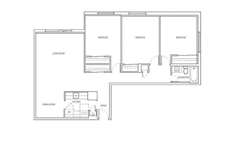 St. Lawrence Village in St. Catharines 3 bedroom floor plan
