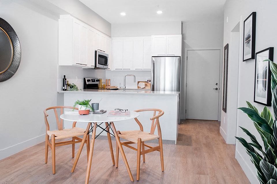 Inlet Glen Apartments in Port Moody, BC condo style finishes include luxury vinyl flooring