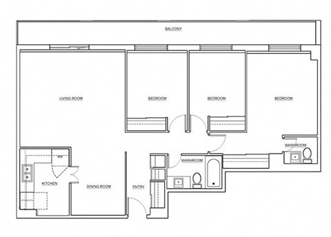 St. Lawrence Village in St. Catharines 3 bedroom floor plan