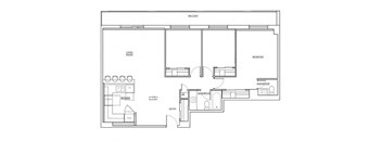 St. Lawrence Village in St. Catharines open concept 3 bedroom floor plan