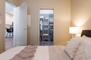 Inlet Glen Apartments in Port Moody, BC bedroom with large walk-in closet - Photo Gallery 29