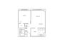 St. Lawrence Village in St. Catharines 1 bedroom floor plan