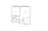 St. Lawrence Village in St. Catharines 1 bedroom floor plan