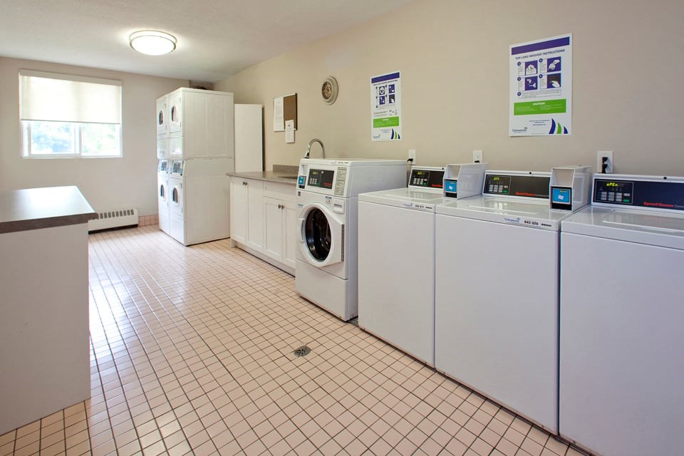 Acton Apartments on-site laundry room in Acton, ON