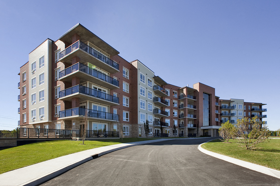 Amesbury Gate exterior from road in Bedford, NS
