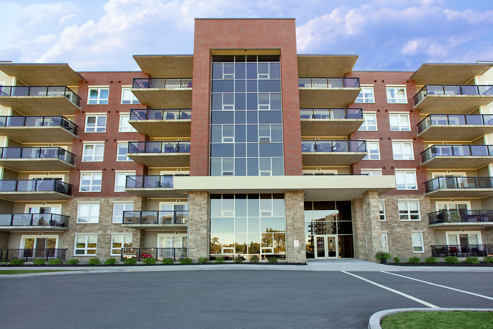 Amesbury Gate exterior entrance in Bedford, NS