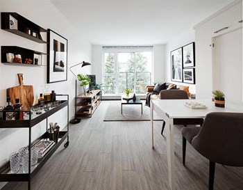 The Duke in Vancouver, BC Bright, open concept living room - Photo Gallery 13