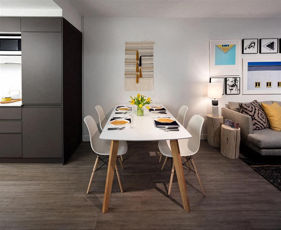 The Duke in Vancouver, BC Open concept dining room