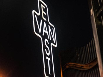 Neon sign that reads east van - Photo Gallery 75