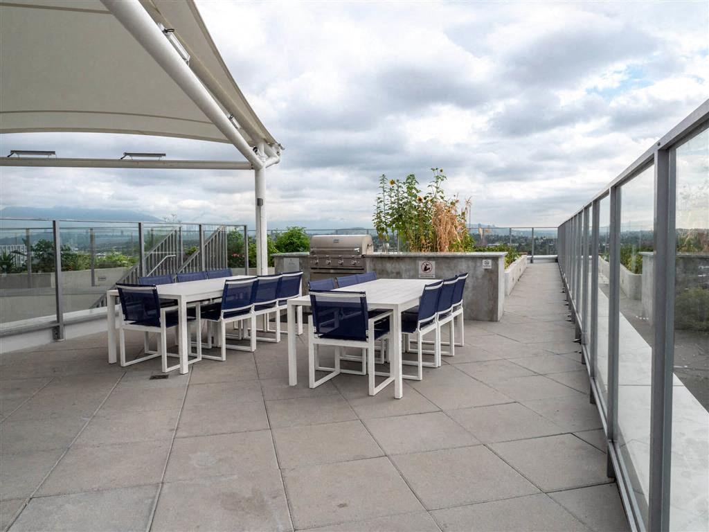 The Duke in Vancouver, BC Rooftop terrace with BBQ grill