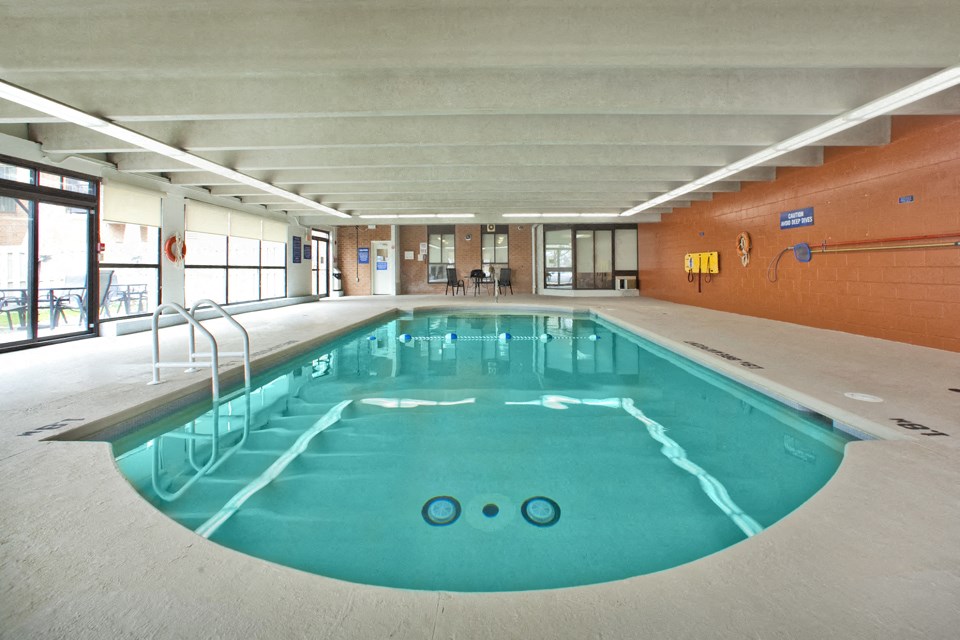 Bay Terrace indoor pool in Belleville, ON