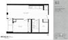 One bedroom plus den, one bathroom apartment layout at BeachHill Apartments in Toronto, ON