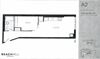 One bedroom, one bathroom apartment layout at BeachHill Apartments in Toronto, ON