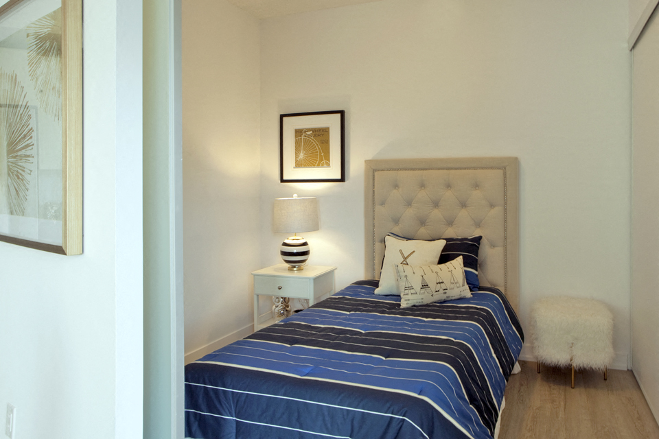 BeachHill Apartments bedroom in Toronto, ON