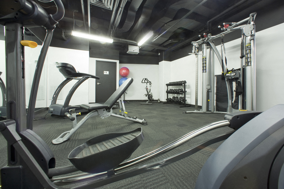 BeachHill Apartments fitness centre in Toronto, ON