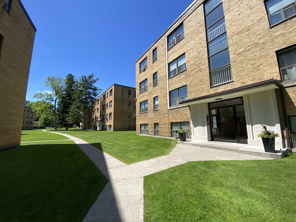 exterior/buildings at Bexhill Court Apartments in Toronto Ontario