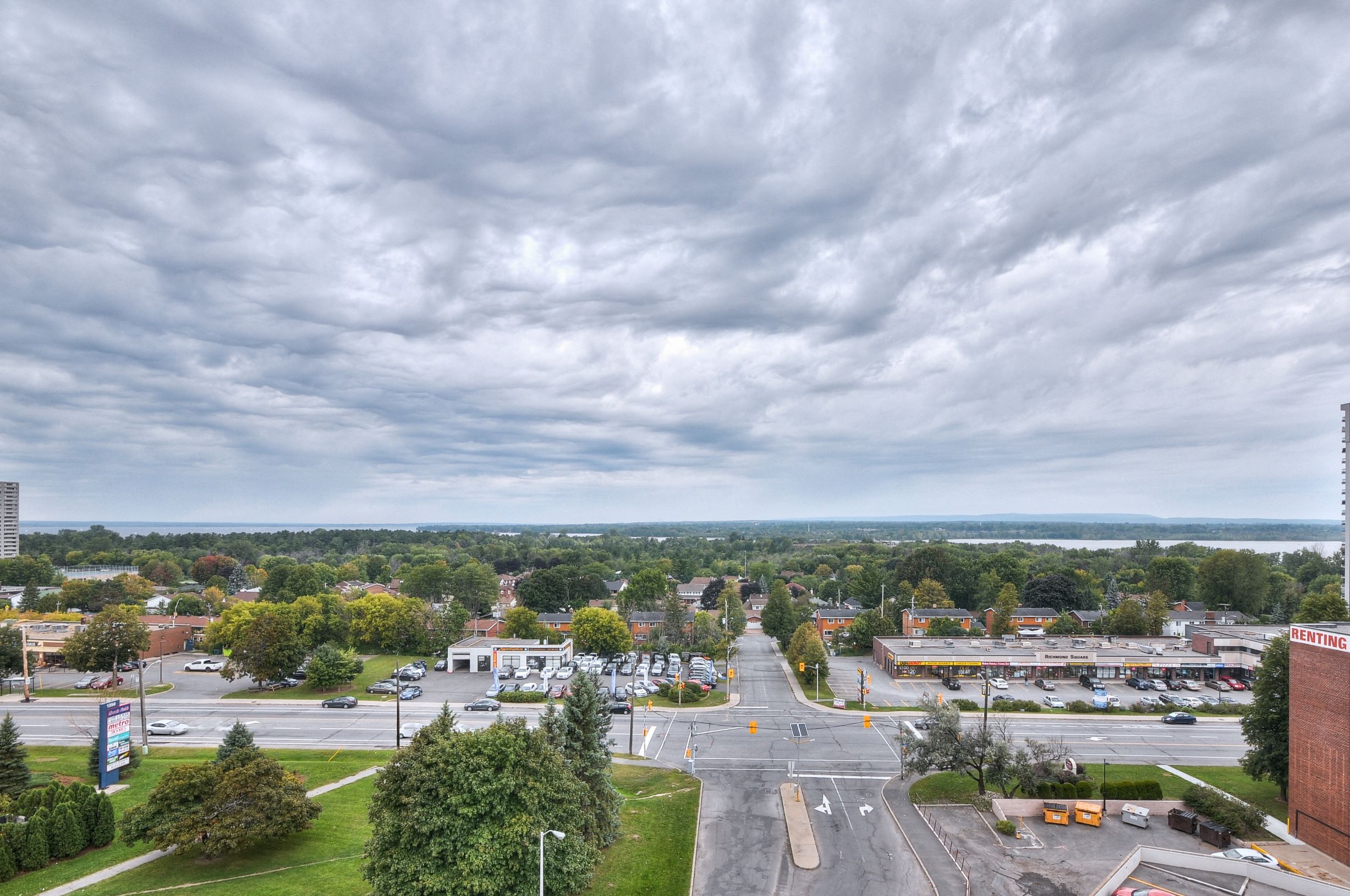 Britannia by the Bay in Ottawa, ON view from a balcony suite