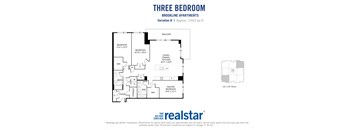 the floor plans for the apartments