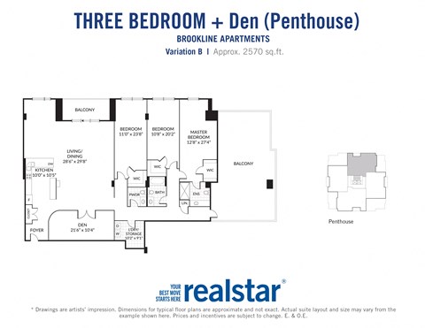 the floor plan of the real star