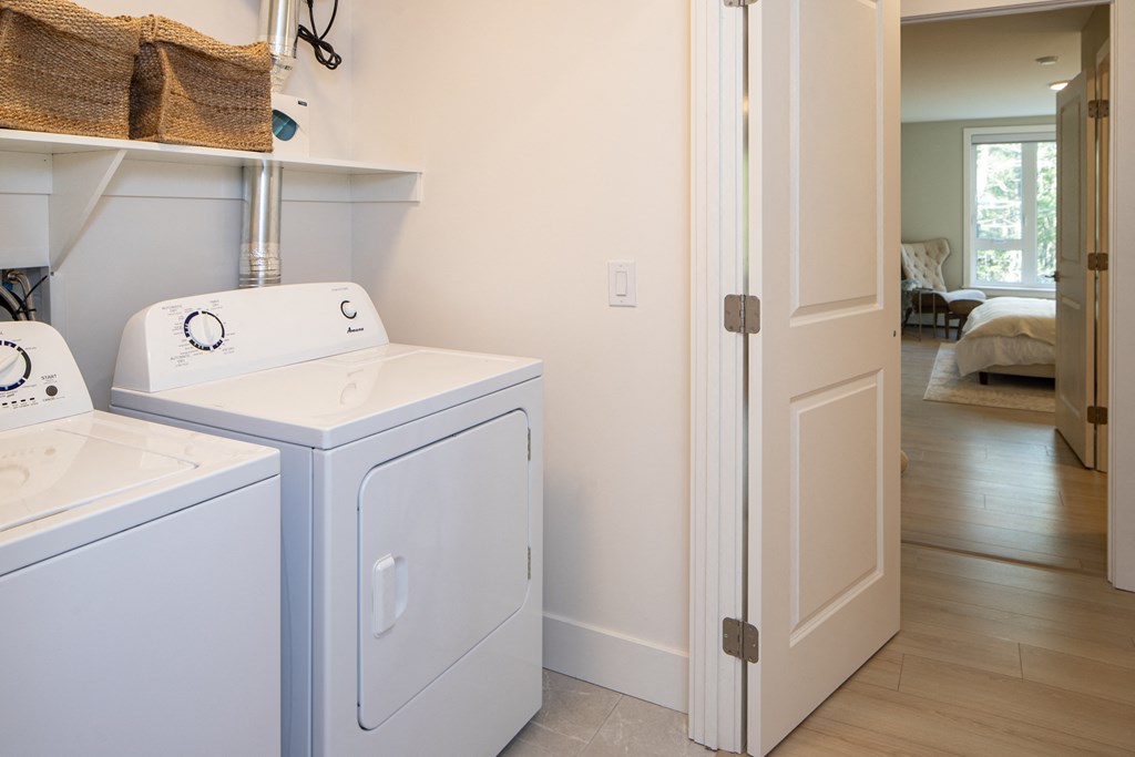 in suite washer and dryerat Brookline Apartments in Bedford NS