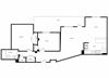 Cambridge Place in Toronto, ON open concept 2 bed 1 bath floor plan