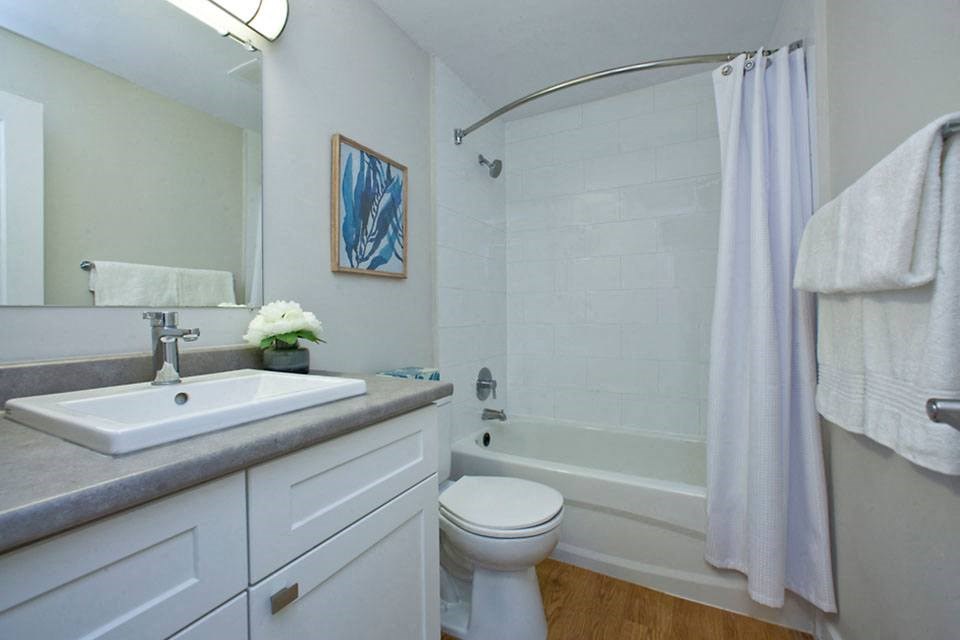 Capitol Hill in Kitchener, ON bathroom with upgraded cabinetry