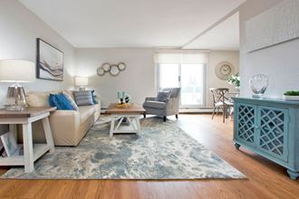 Capitol Hill in Kitchener, ON living room with luxury vinyl flooring throughout - Photo Gallery