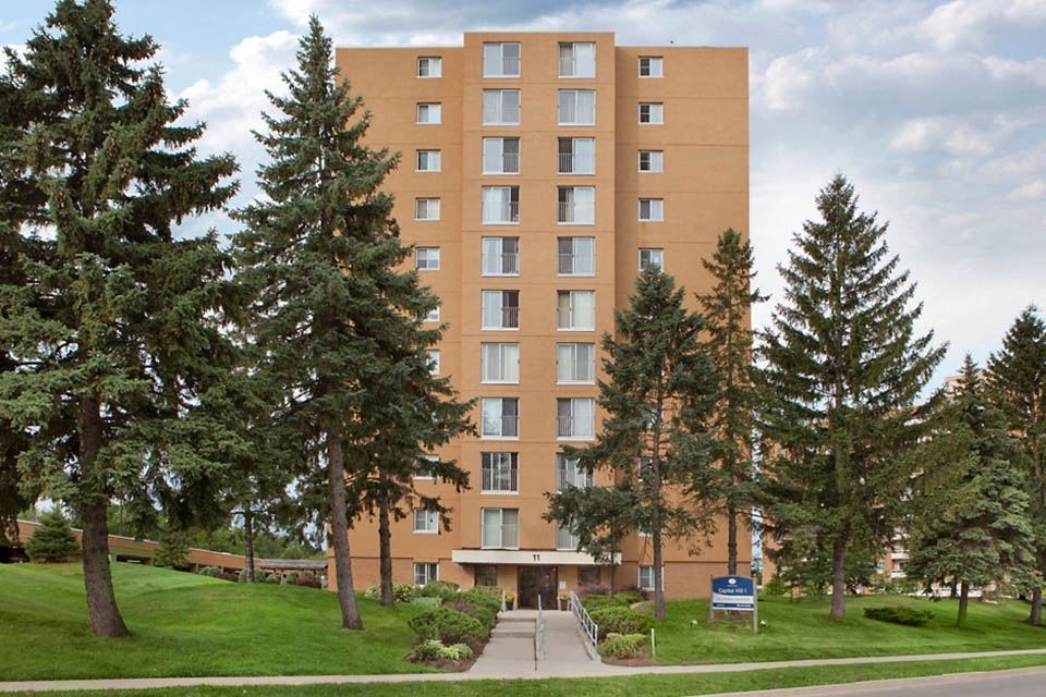 Capitol Hill in Kitchener, ON exterior entrance to building