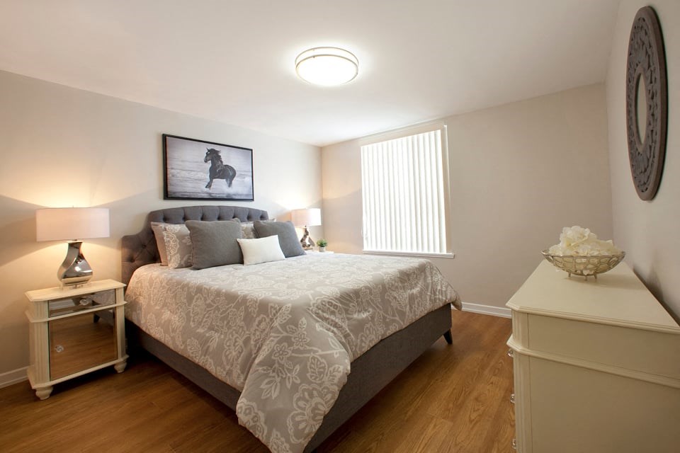 Carriage Hill in Oshawa, ON spacious bedroom with window