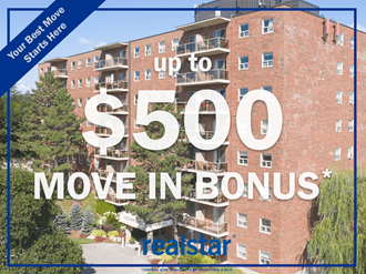 up to 500 move in bonus on a building