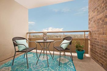 Highpoint Kitchener in Kitchener, ON spacious private balcony